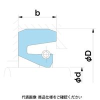 NOK オイルシール MG MG608714 1セット(3個)（直送品）
