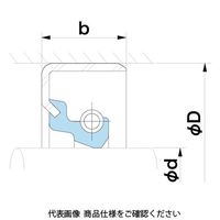 NOK オイルシール SB SB608512 1セット(5個)（直送品）