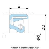 NOK オイルシール SC SC25488 1セット(10個)（直送品）