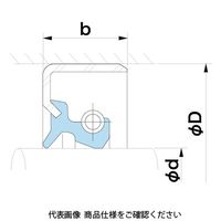 NOK オイルシール TB TB345411 1セット(6個)（直送品）
