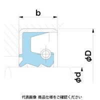 NOK オイルシール TB4 TB460789 1セット(3個)（直送品）