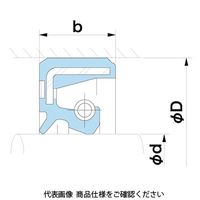 NOK オイルシール TC TC10013515ーF 1個（直送品）