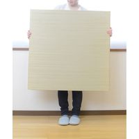 萩原 置き畳フラッタ 倉敷2 約W82×D82×H2.5cm ナチュラル 159055002 1枚
