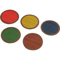 萩原 国産い草雑貨 コースターセット1 無地 直径 約9cm 110600108 1セット(5枚組)（直送品）