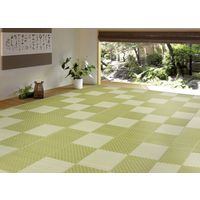 萩原 PP柄上敷 矢倉(やくら) 江戸間 6帖 81952260 1枚