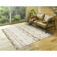 萩原 ゴブランシェニールラグ オルテガグラデーション 約幅2000×奥行2500mm ベージュ 240612924 1枚（直送品）