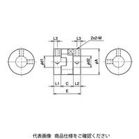 日本ミニチュアカップリング スーパーゼロオルダムカップリング MMZシリーズ MMZ-18-7.93×9.52 MMZ-18-7.93X9.52（直送品）
