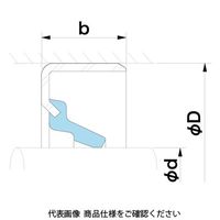 NOK オイルシール VB VB45606 1セット(15個)（直送品）