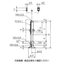 コンバム バッファ式金具付パッド NAPNTS-121-15-S 1個（直送品）