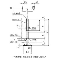 コンバム バッファ式金具付パッド NAPFOTS-40-15-N 1個（直送品）