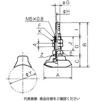 コンバム 継手付固定式金具付パッド PRTKー32ー32ーS 1個（直送品）