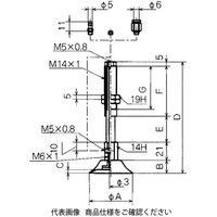 コンバム バッファ式金具付パッド NAPFTS-40-30-N-T 1個（直送品）
