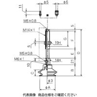コンバム バッファ式金具付パッド NAPBTSー40ー30ーSーO 1個（直送品）