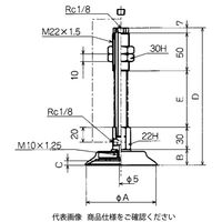 コンバム バッファ式金具付パッド NAPFYSー95ー30ーN 1個（直送品）