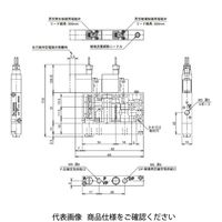 コンバム 10mm幅真空エジェクタユニット MC42シリーズ MC42S07HSZZ4B 1個（直送品）