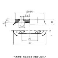 コンバム 特殊形状パッド PEGー15ー45ーF 1個（直送品）
