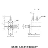 コンバム バーブ継手付超小形シリンダ TKYシリーズ TKYーWー4.5ー3 1個（直送品）