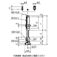 コンバム バッファ式回り止め金具付パッド NAPJYH-25-30-S-O 1個（直送品）