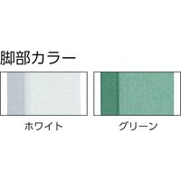 TRUSCO 軽荷重立作業台(300kg)HAE型 900X450XH902 帯電防止マット張り グリーン色 HAE-0945D 1台（直送品）
