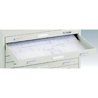 トラスコ中山 TRUSCO マップケース スチール A3X15段 541X360XH880 A3-1W15 1台 504-7650（直送品）