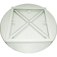 トラスコ中山 TRUSCO LC型大型回転台 Φ860XH76 スチール天板 LC-90-80F 1台 519-3834（直送品）