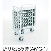 トラスコ中山 TRUSCO 折りたたみ式網台車 アミーゴカーゴ AGー1用中間棚 AMG-1T 1枚 765-7692（直送品）