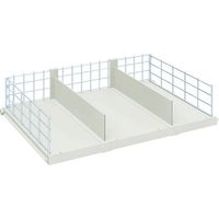 トラスコ中山 TRUSCO 専用可動仕切 パーテーション H150用 2枚セット HM3-SK150 1セット(2枚) 856-3697（直送品）