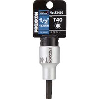 キソパワーツール トルクスビットソケット 1/2” ショート（55mm） T40 83492（直送品）