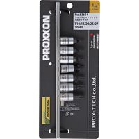 キソパワーツール 1/4”トルクスビットソケット7点セット 83654 1セット（直送品）