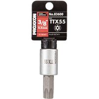 キソパワーツール トルクスビット 3/8” いじり穴付 TTX55 83600（直送品）
