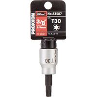 キソパワーツール トルクスビットソケット 3/8” いじり穴なし T30 83587（直送品）