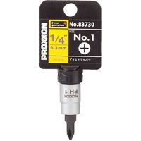 キソパワーツール （+）ソケットビット 1/4” 83730（直送品）