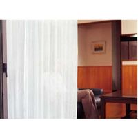 ユニベール 遮熱ミラーレースカーテン ホワイト100×108cm 55682 1セット（2枚組）（直送品）