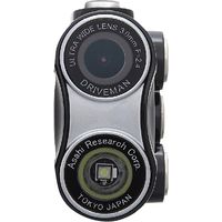 アサヒリサーチ ドライブレコーダー BS-10-B Driveman バイク向けドラレコ 防塵防水IP56 フルHD 対角106° GPS Wi-F （直送品）