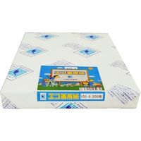 エコ画用紙8ツ切中厚口 105-8 200枚 エコガヨウシ8キリチユウアツ105-8 北越コーポレーション（直送品）