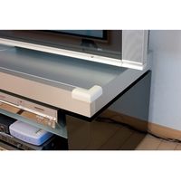 安心クッション L字コーナー 細 IV色 4個組 アンシンLコーナーホソ アイボリ4コ カーボーイ（直送品）