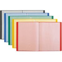 ビュートン クリヤーブック60P A4S レッド BCB-A4-60R（直送品）