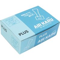 プラス ダブルクリップ エアかる大 10個 CP-101AK 1箱