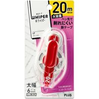 プラス 修正テープ ホワイパーLT 6mm RD WH-1406 1個