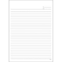 プラス レポートパッド B5 A罫10冊 RE-050A（10）（直送品）