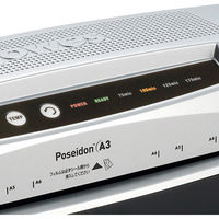 A3 ラミネーター Poseidon フェローズ 4本ローラー フィルムA4 25枚付 1セット（直送品）