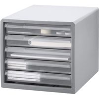 ステイト レターケース 浅5段 グレー アサ5ダン JEJ（直送品）