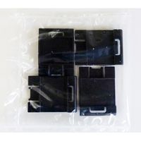 EXACOMPTA レタートレー用 ディスペンサー 黒 4個入 12714D（直送品）