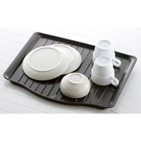 リッチェル ラクール ドレイニングトレーL ダークグレー 4973655224526 1セット(2個)（直送品）