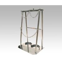 アズワン クリーンルーム用ボンベスタンド 1500L×2本用 1-3270-12 1台（直送品）