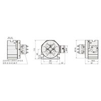 ファーステック ワイヤーカット用割り出し機 エロワタイプ FT-EPF-EQC50 1台 63-1406-31（直送品）