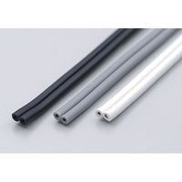 朝日電器 1.25コード2m ブラック VFF-2LH(BK) 1個 62-8579-01（直送品）