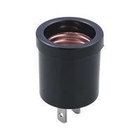 朝日電器 ソケットアダプター (125V 6A) #2012H 1個 62-8564-01（直送品）