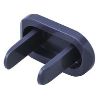 朝日電器 コンセントキャップ ダークグレー 6個 AN-101B(DG) 1個(6個) 62-8564-13（直送品）