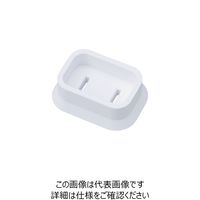 朝日電器 安全プラグカバー (ストレートプラグタイプ) AN-201B(W) 1個(4個) 62-8564-15（直送品）